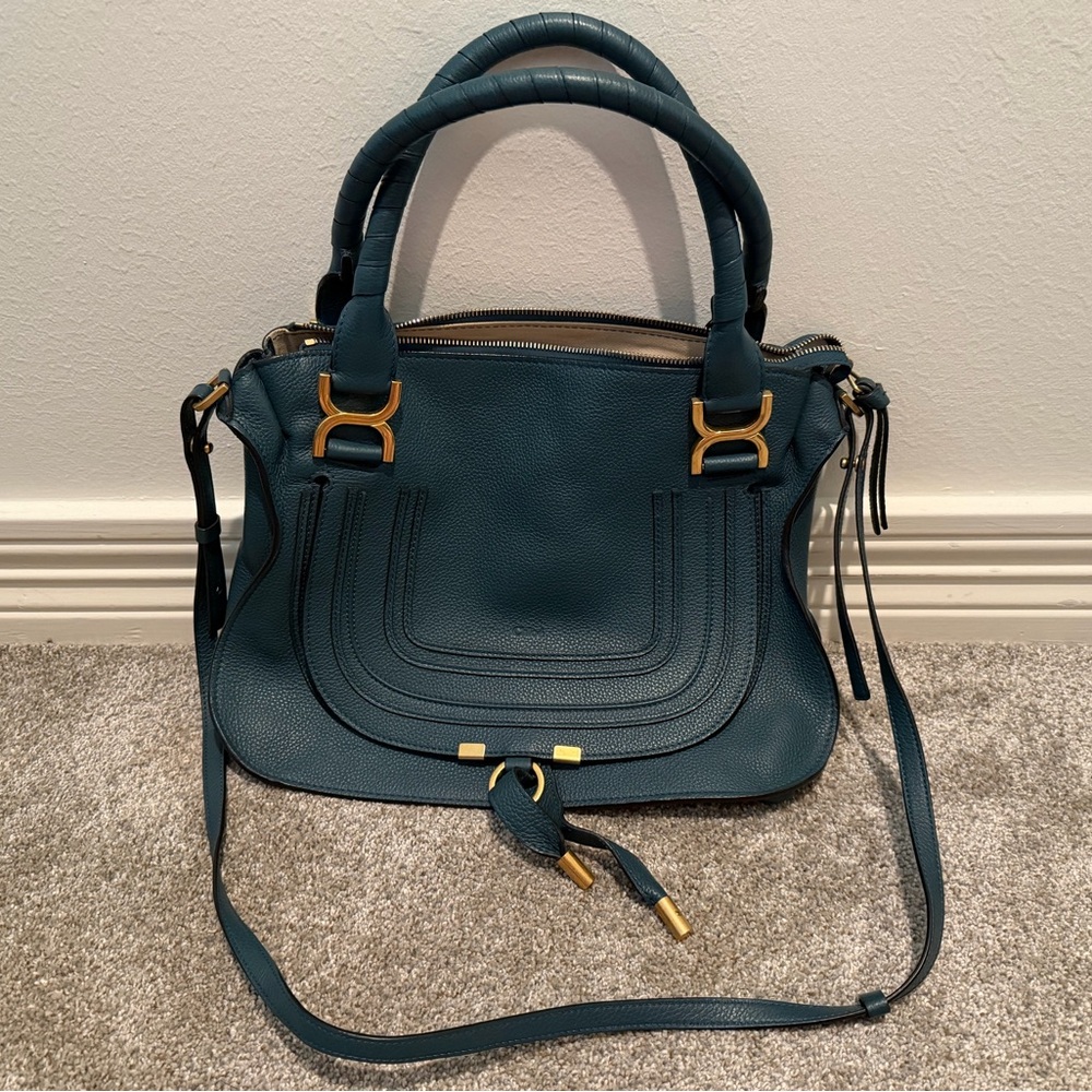 Chloe Marcie Bag, stormy blue